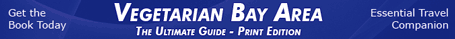 Vegetarian Bay Area Guide Book - Order Today!